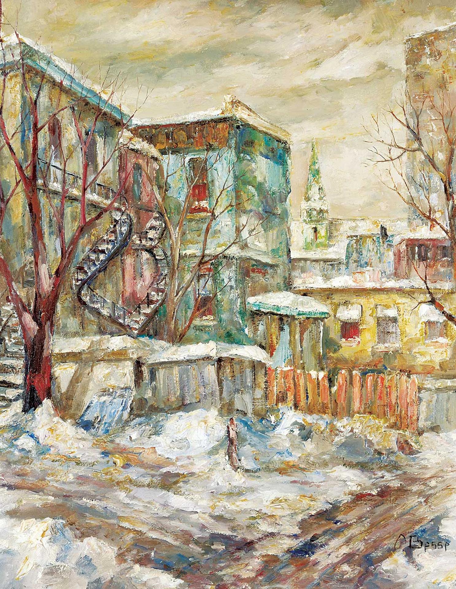 Andre Besse (1922-1972) - Rue... Montreal Est