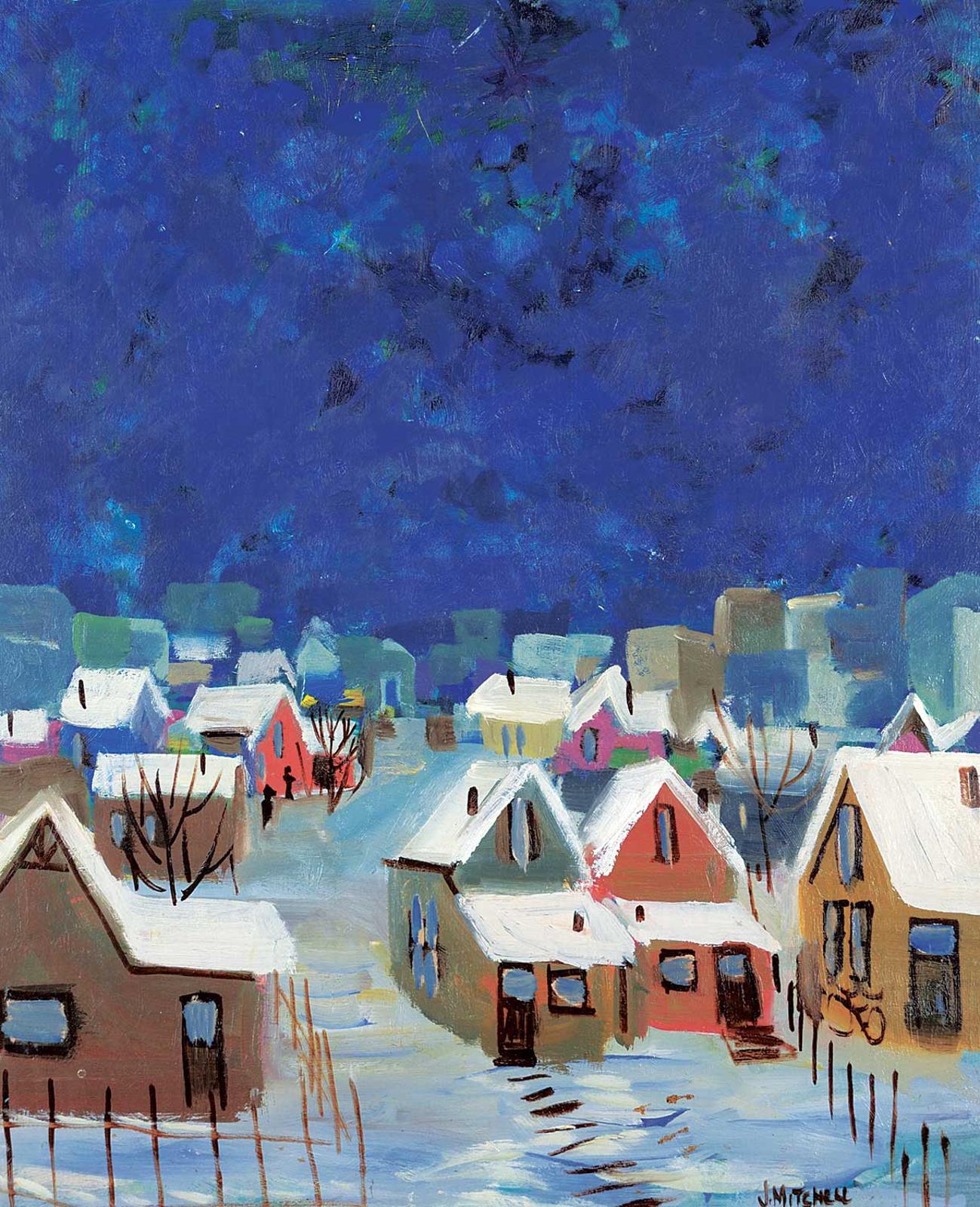 Janet Mitchell (1915-1998) - A Winter Night