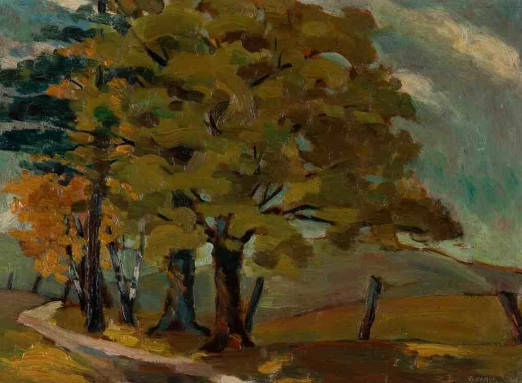 Eleanor McComb Woodcroft (1917-2010) - Untitled (Country Path)