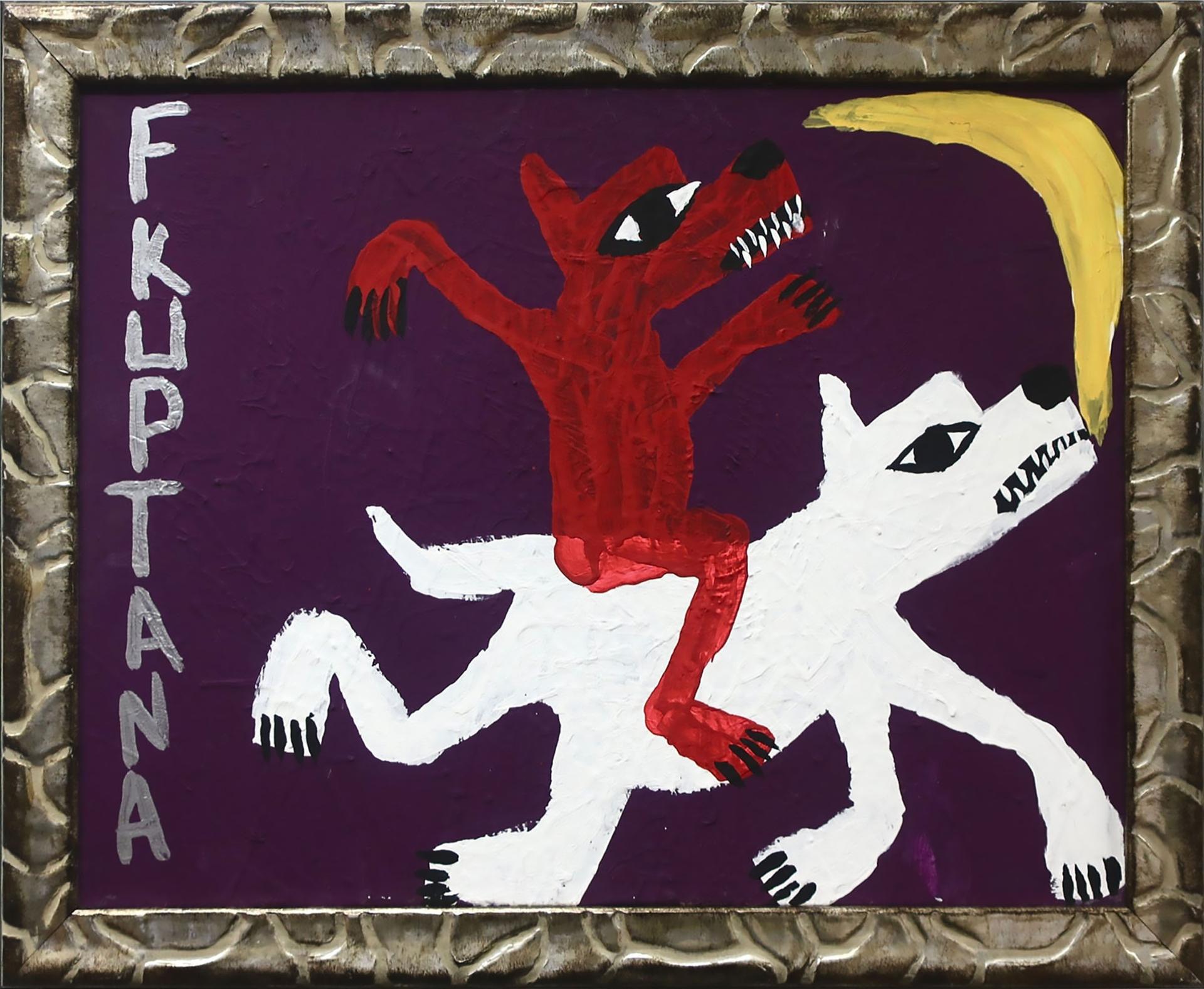 Floyd Kuptana (1964-2021) - Untitled (Night Rider)