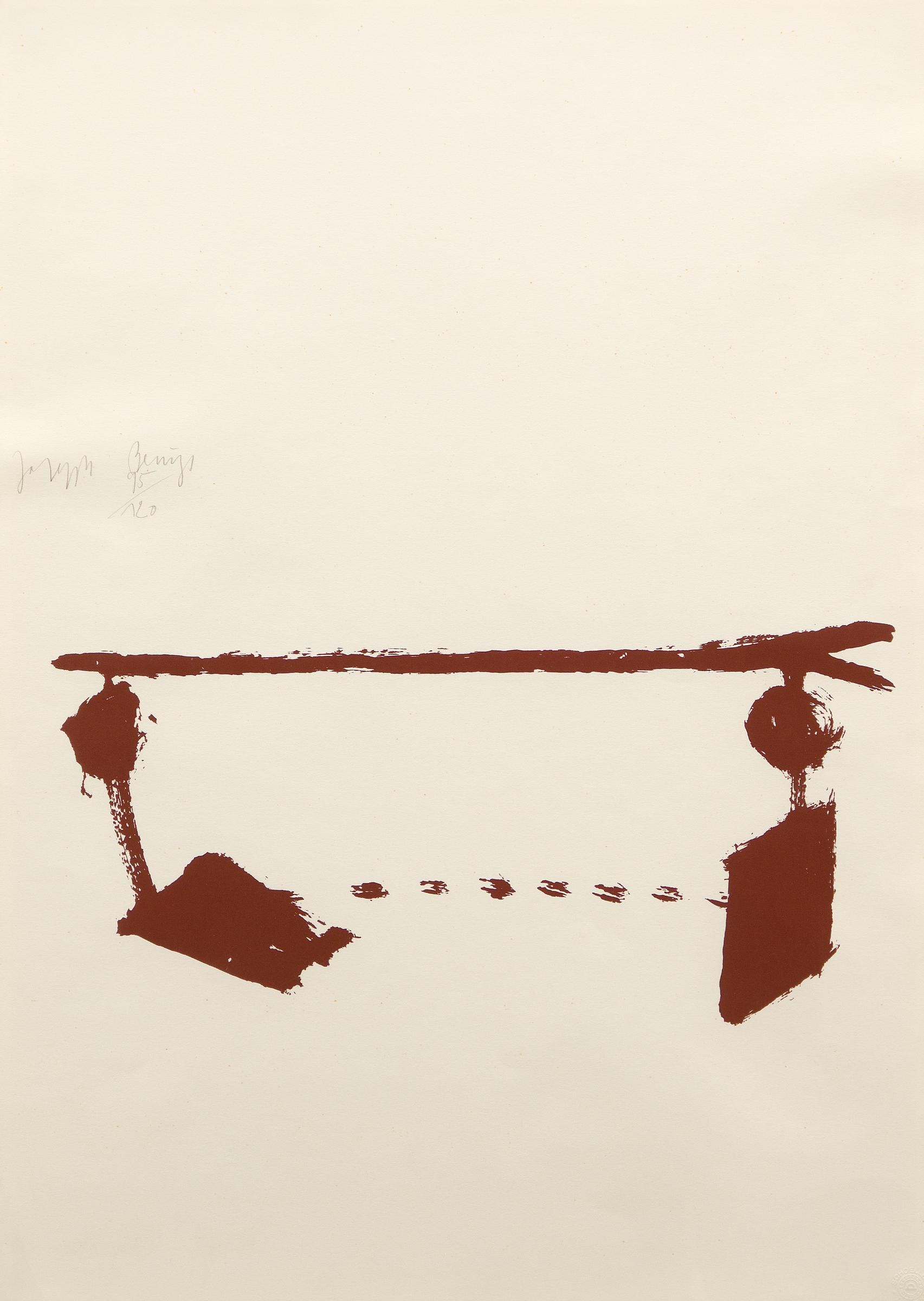 Joseph Beuys (1921-1986) - Hirschgalvanismus, 1985