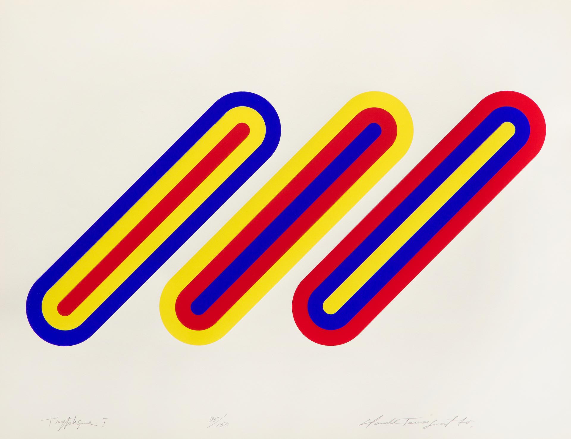Claude Tousignant (1932) - Triptyque I, 1970