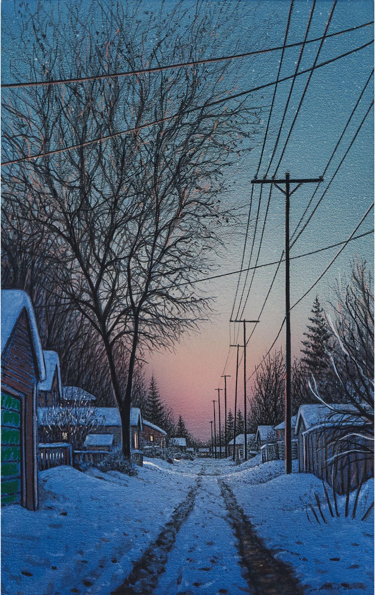 Wilf Perreault (1947) - Evening Blanket, 2004