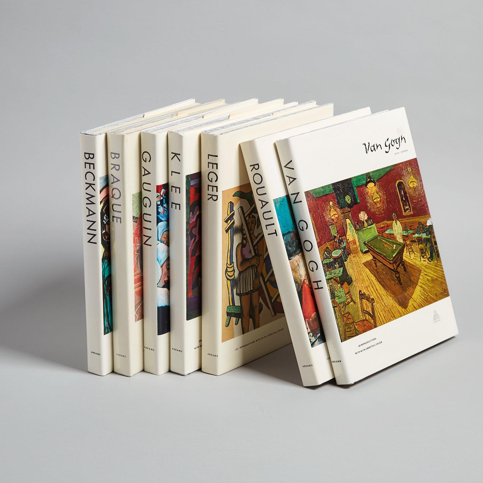 Artist Monographs - Reference Books, 7 Volumes