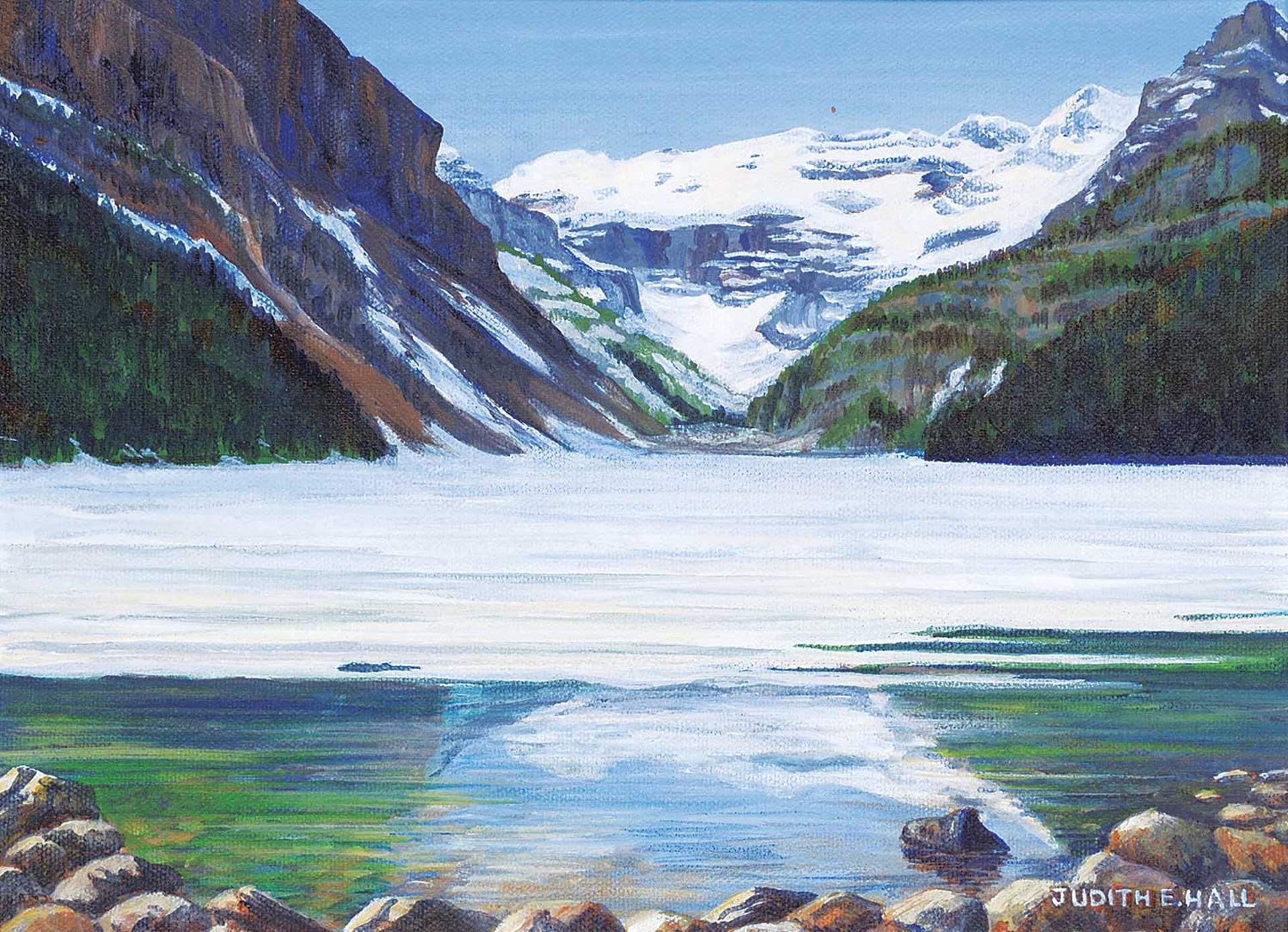 Judith E. Hall - Spring Thaw - Lake Louise