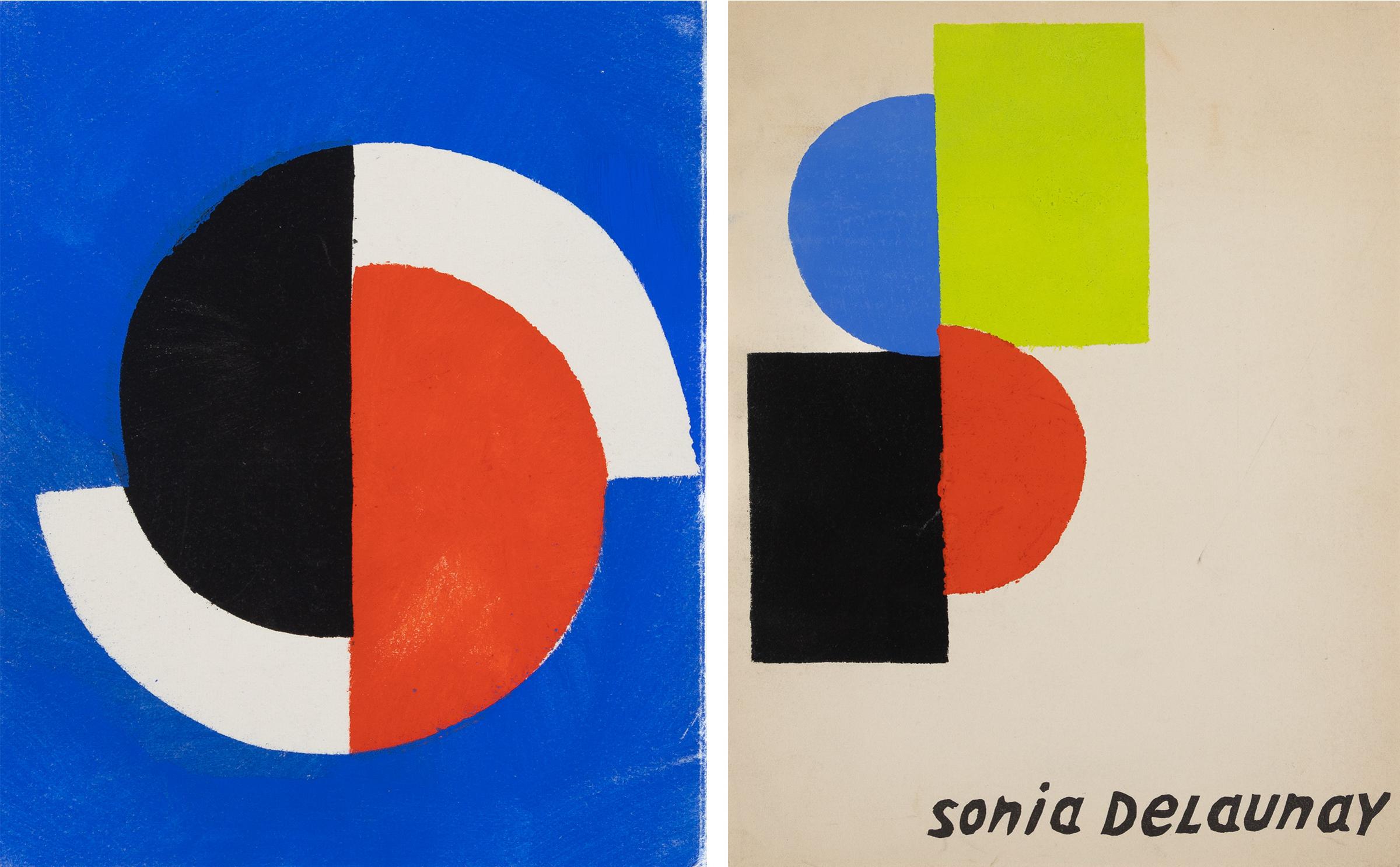 Sonia Delaunay (1885-1979) - Untitled (Two Works)