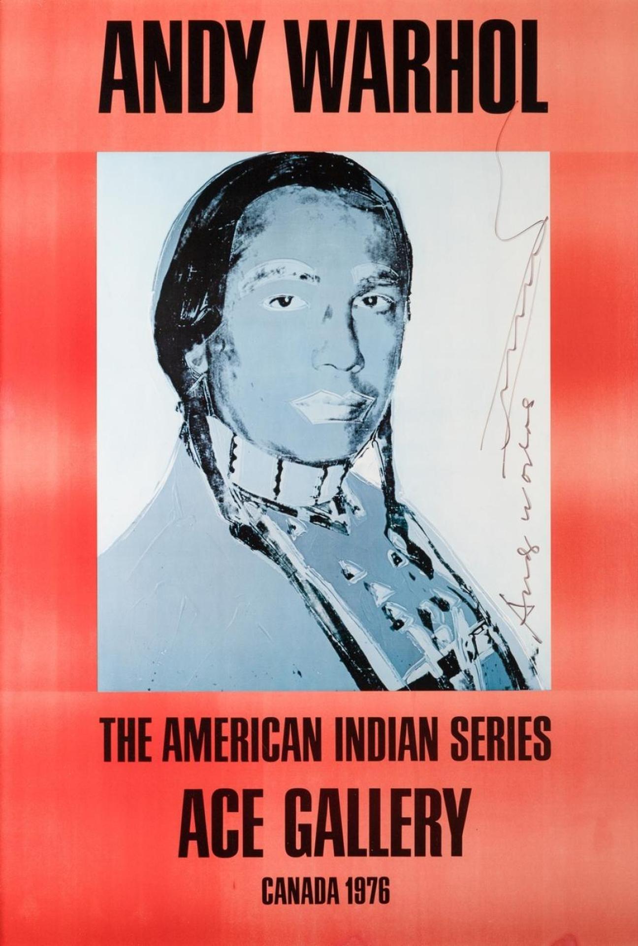 Andy Warhol (1928-1987) - The American Indian Series - Ace Gallery