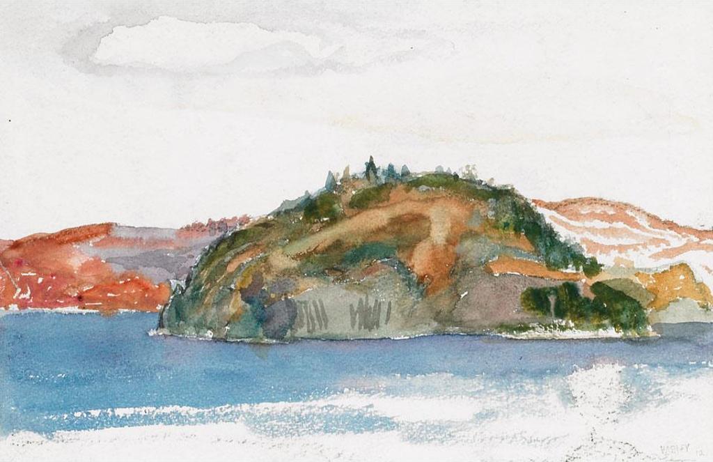 Frederick Horseman Varley (1881-1969) - Gatineau Hills, Blue Sea Lake