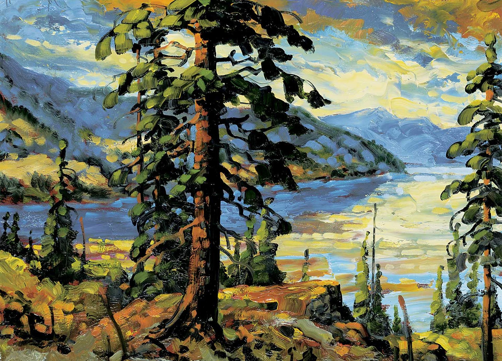 Rod Charlesworth (1955) - Okanagan Lake, North Vista