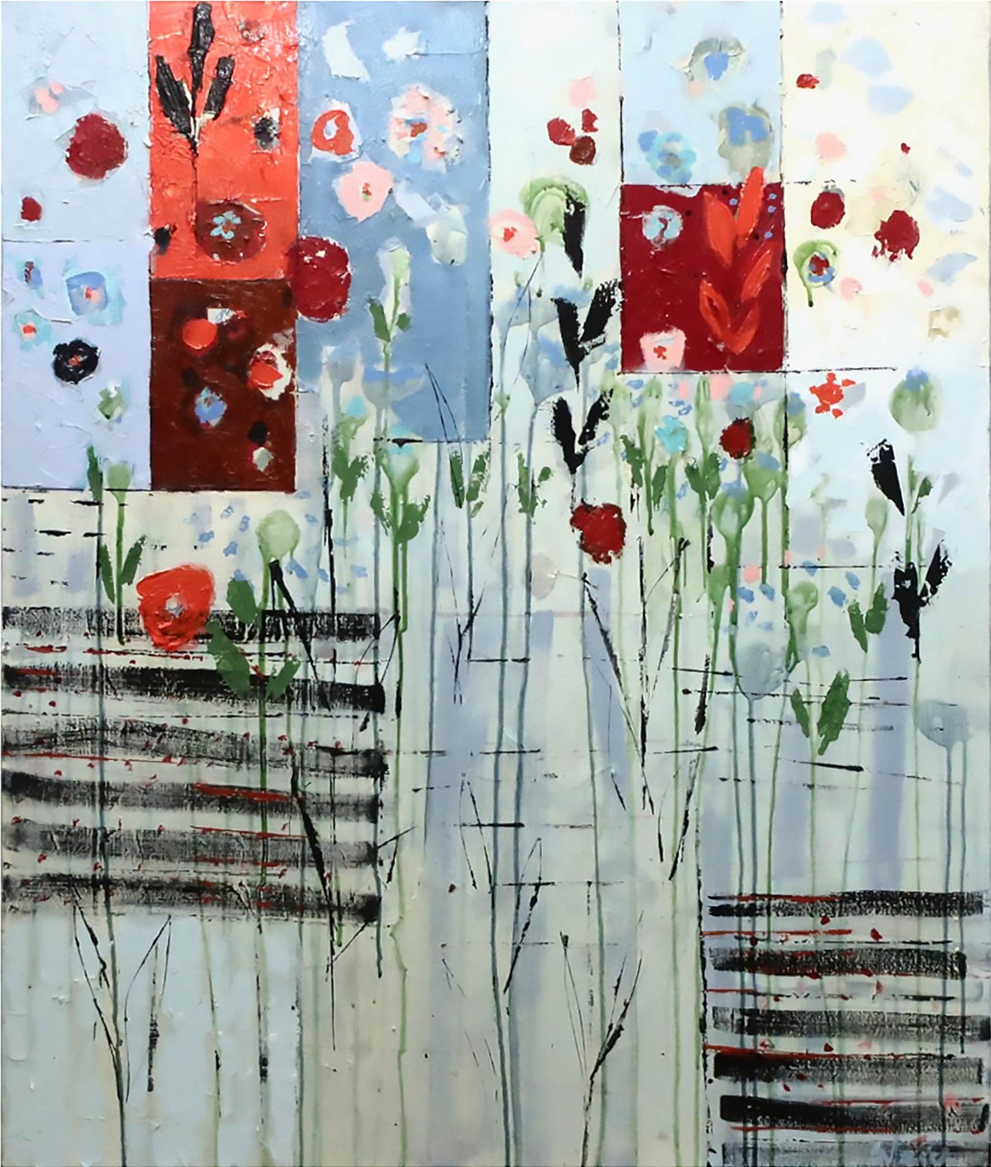 Kathleen Weich - Blue And White Garden