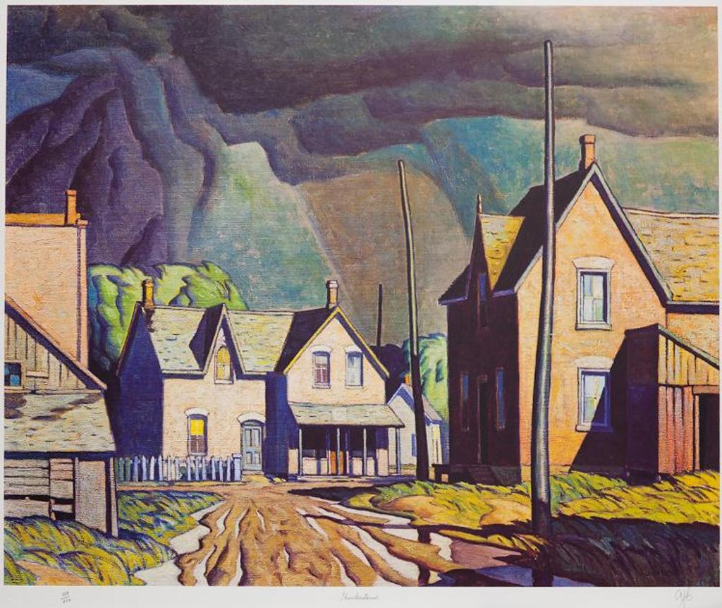 A.J. Casson (1898-1992) - Thunderstorm