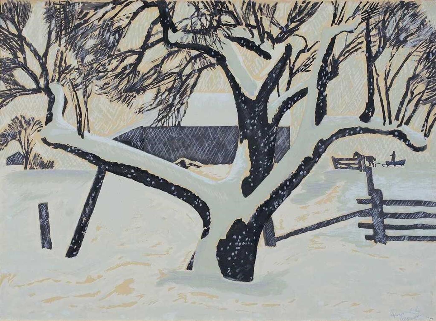 Sampson-Matthews (1885-1970) - The Snow Storm