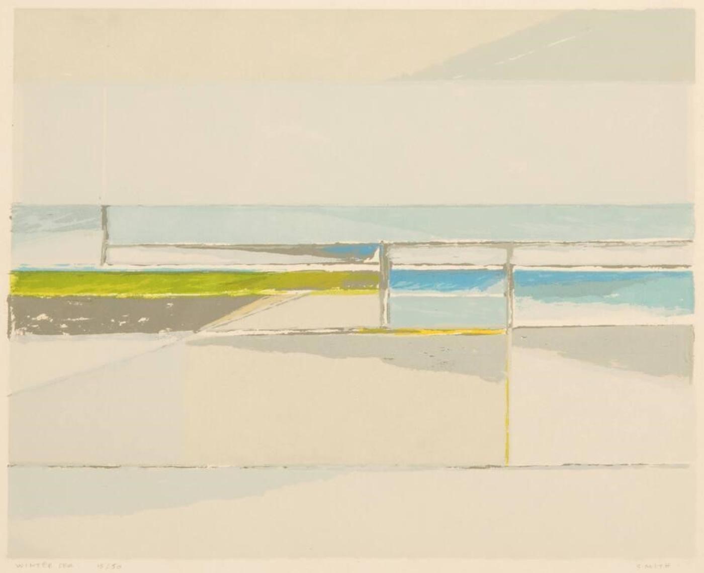 Gordon Applebee Smith (1919-2020) - Winter Sea