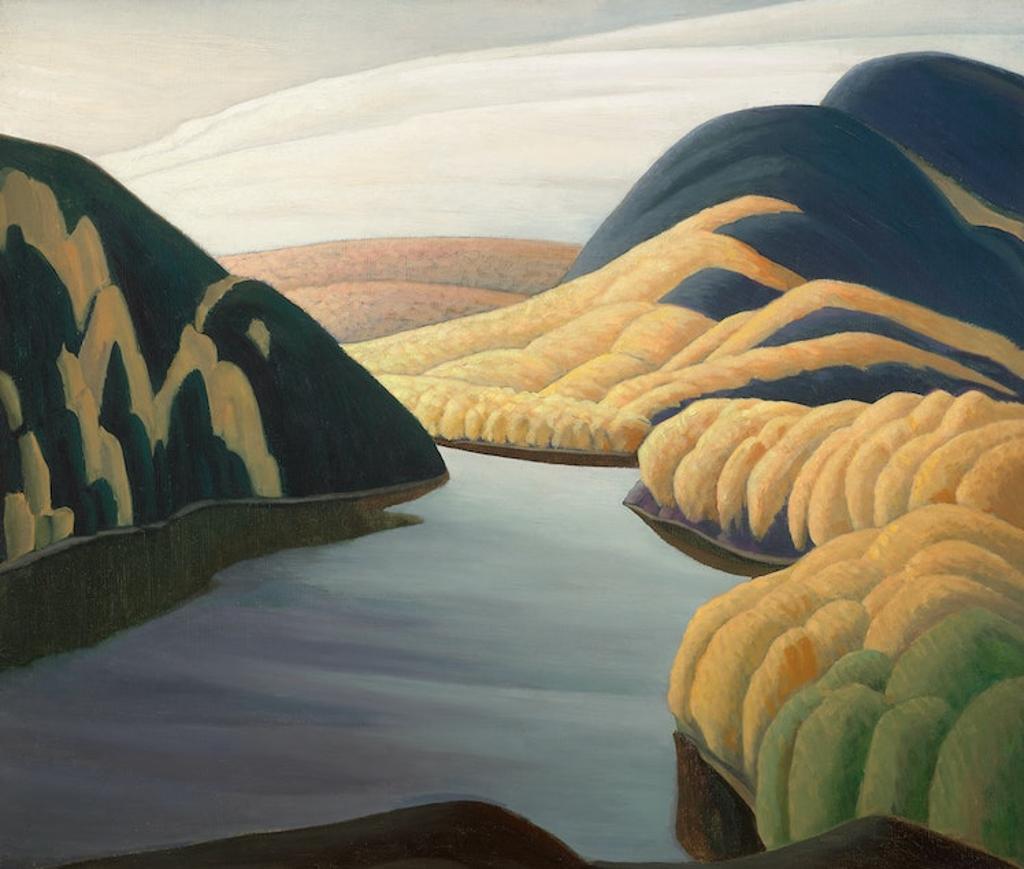 Lawren Stewart Harris (1885-1970) - Quiet Lake (Northern Painting 12), circa 1926-1928