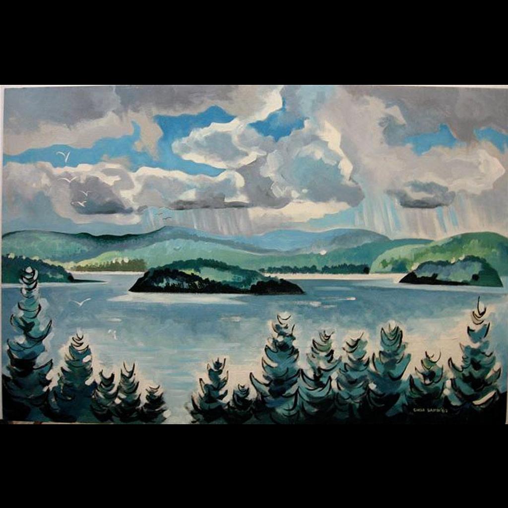 Earle William Barr (1933) - Aunt Sarahs Lookout, Halls Lake, Ontario