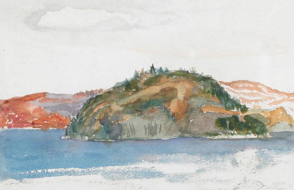 Frederick Horseman Varley (1881-1969) - Gatineau Hills, Blue Sea Lake