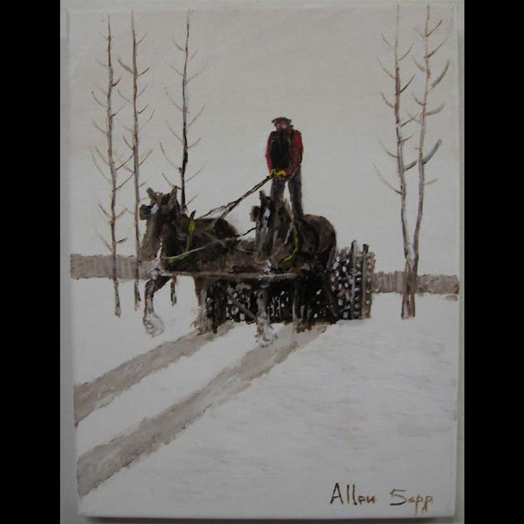 Allen Fredrick Sapp (1929-2015) - Coming Home With A Full Load