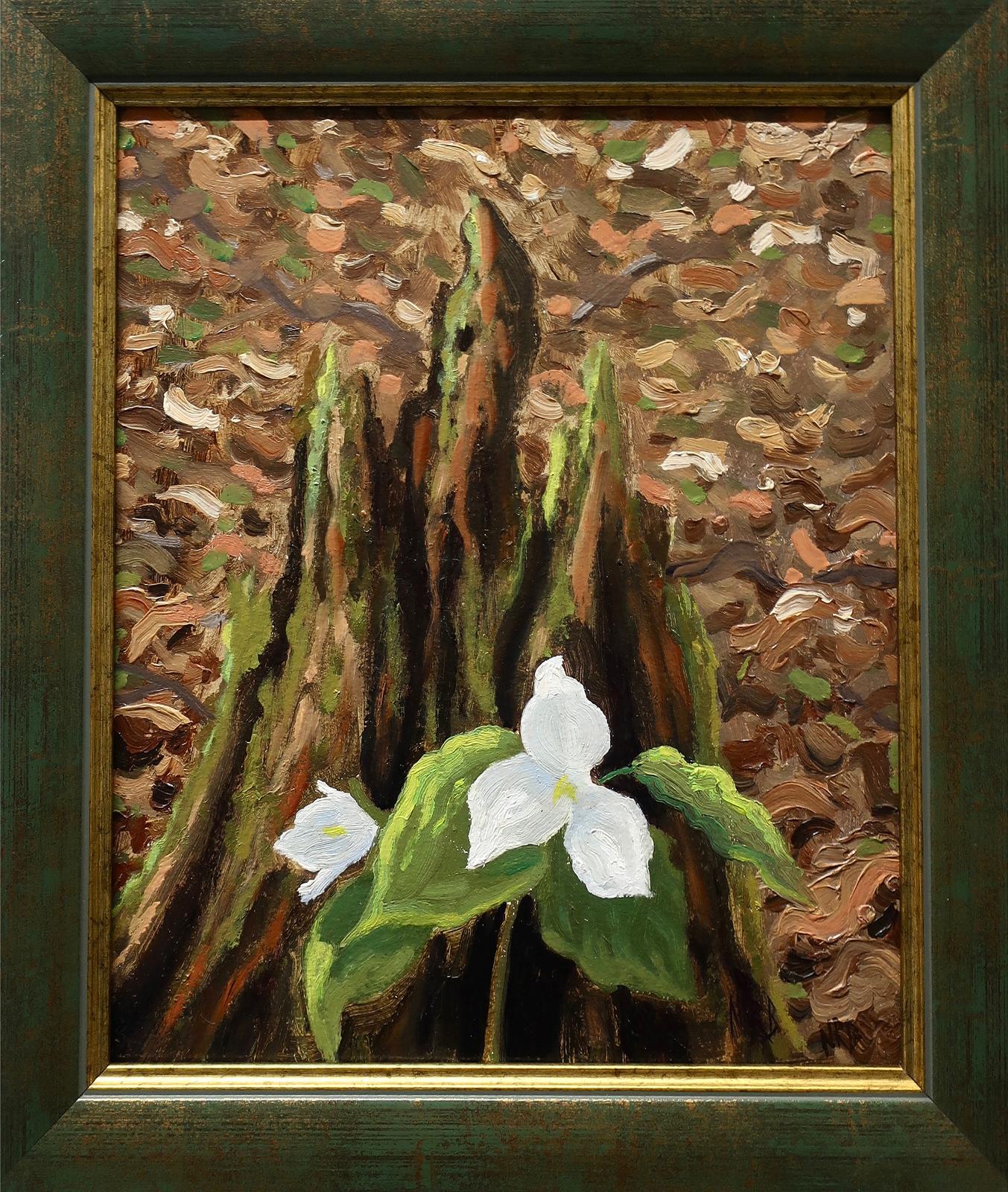 Norman Richard Brown (1958-1999) - Mossy Stump - Trillium