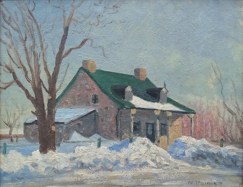 Narcisse Poirier (1883-1983) - Riviere des Prairies (Quebec)