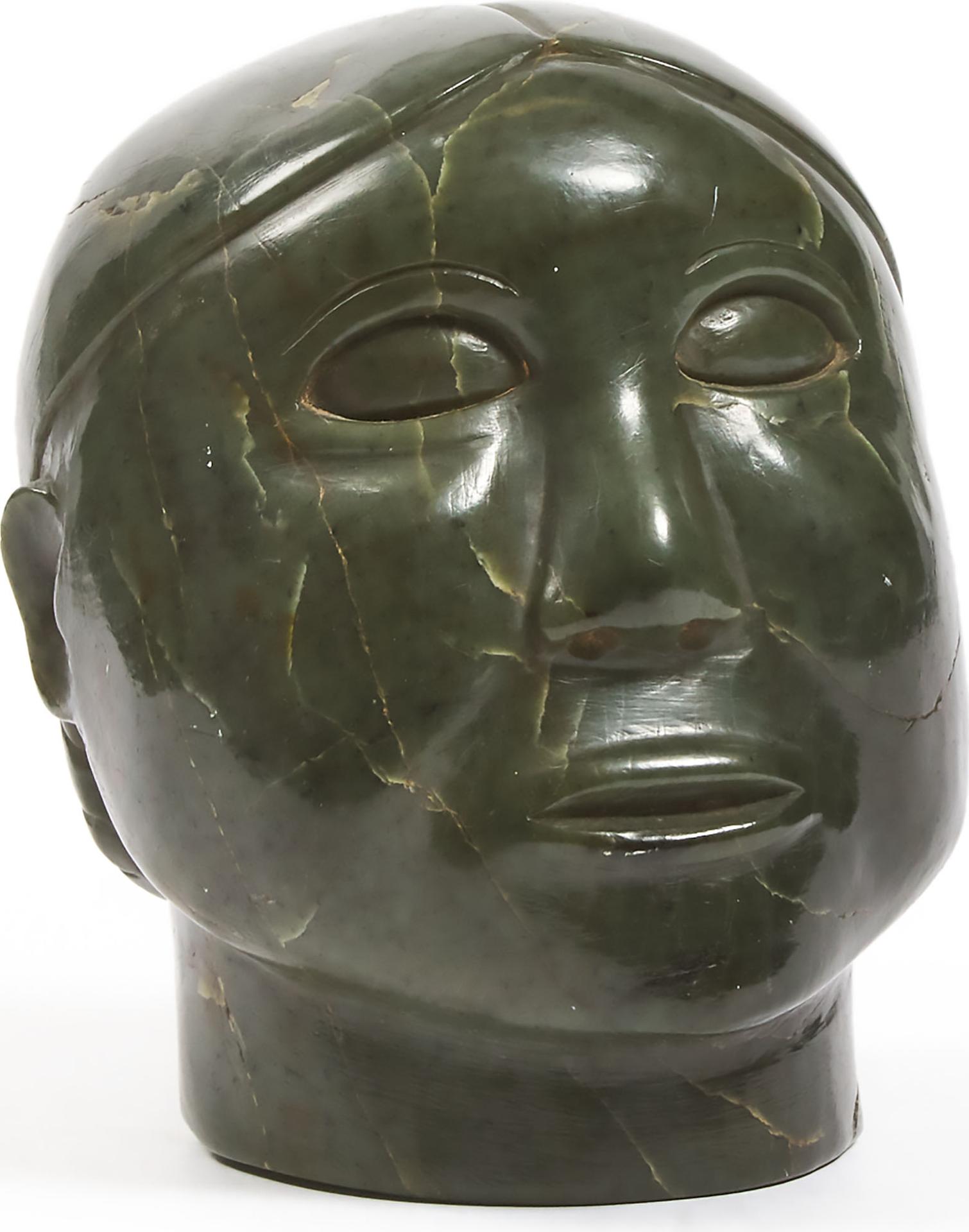Abraham Nastapoka (1900-1981) - Bust Of Woman