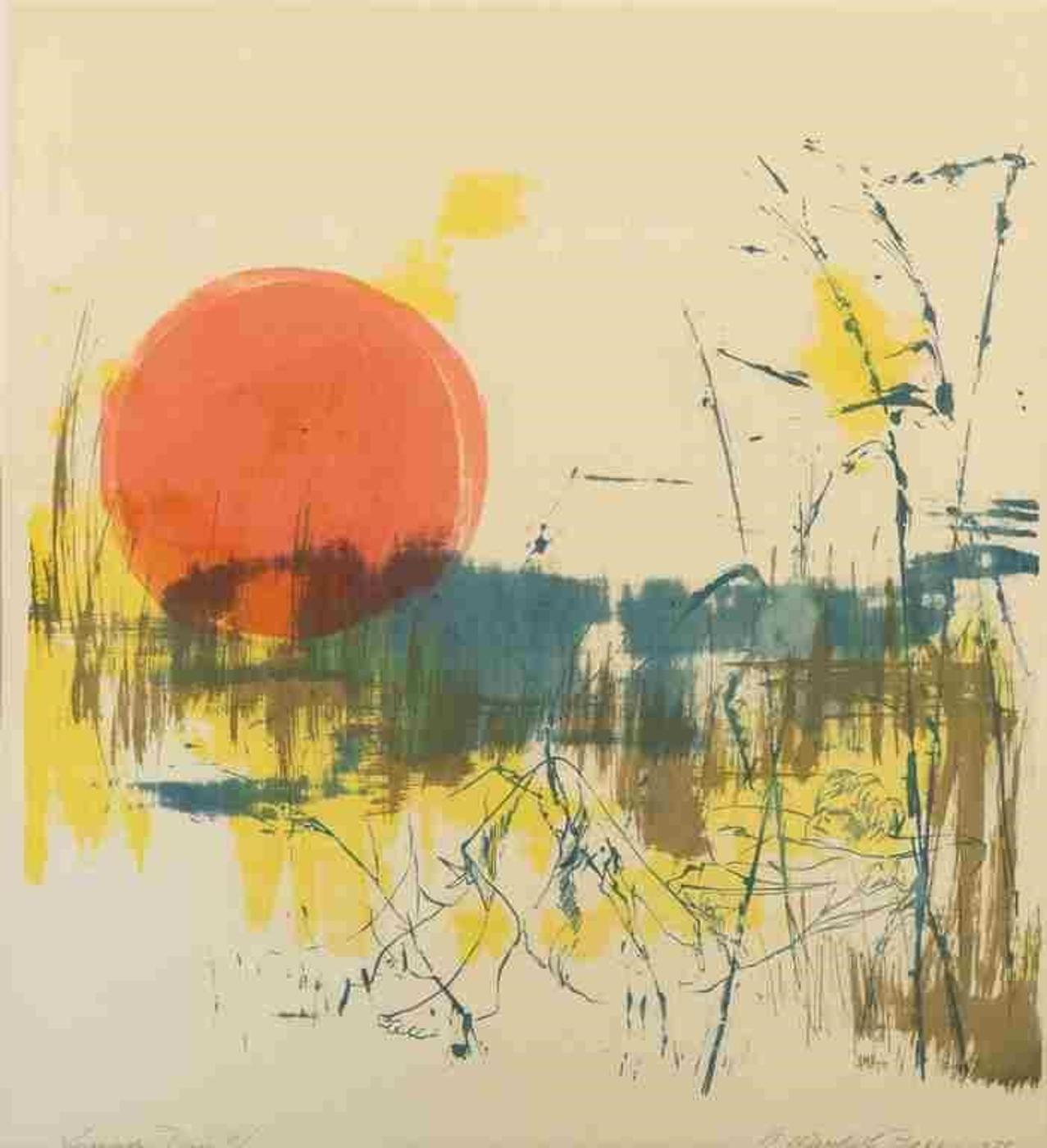 Anne Meredith Barry (1932-2003) - Summer Day (1970)