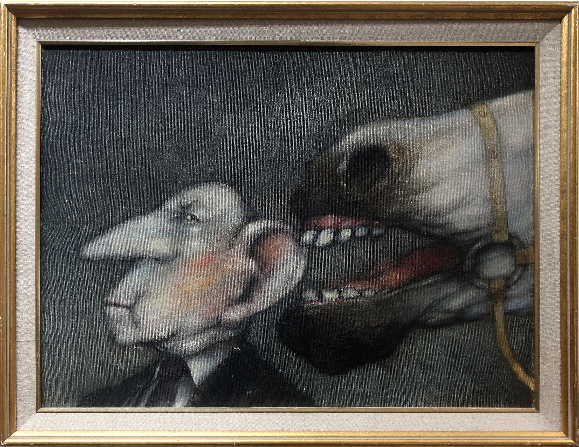 Jerry Kolacz (1938-2009) - Untitled (Straight From The Horse's Mouth)