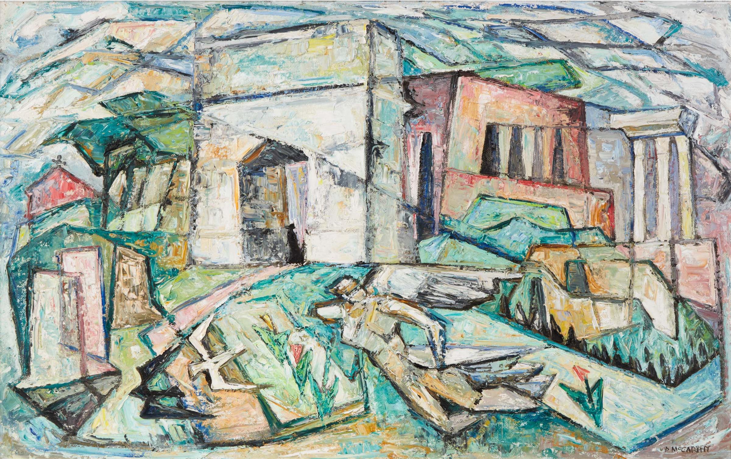 Doris Jean McCarthy (1910-2010) - Arco Tito In Spring, 1963