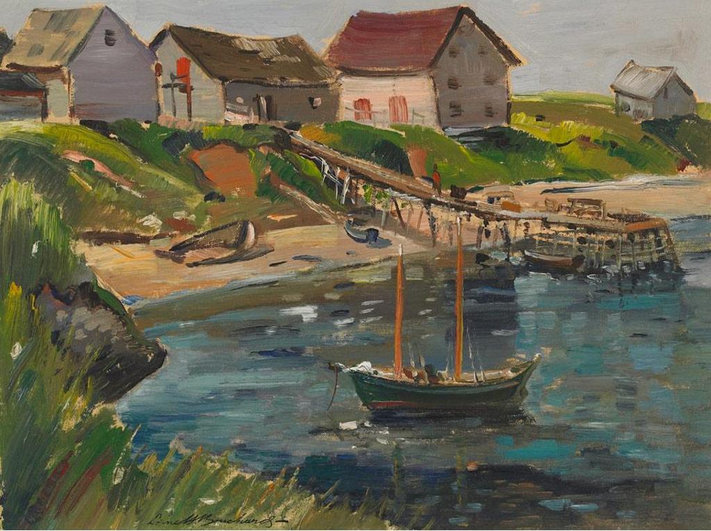 George Lorne Holland Bouchard (1913-1978) - Sunny Morning, Point Peters, Gaspe Coast