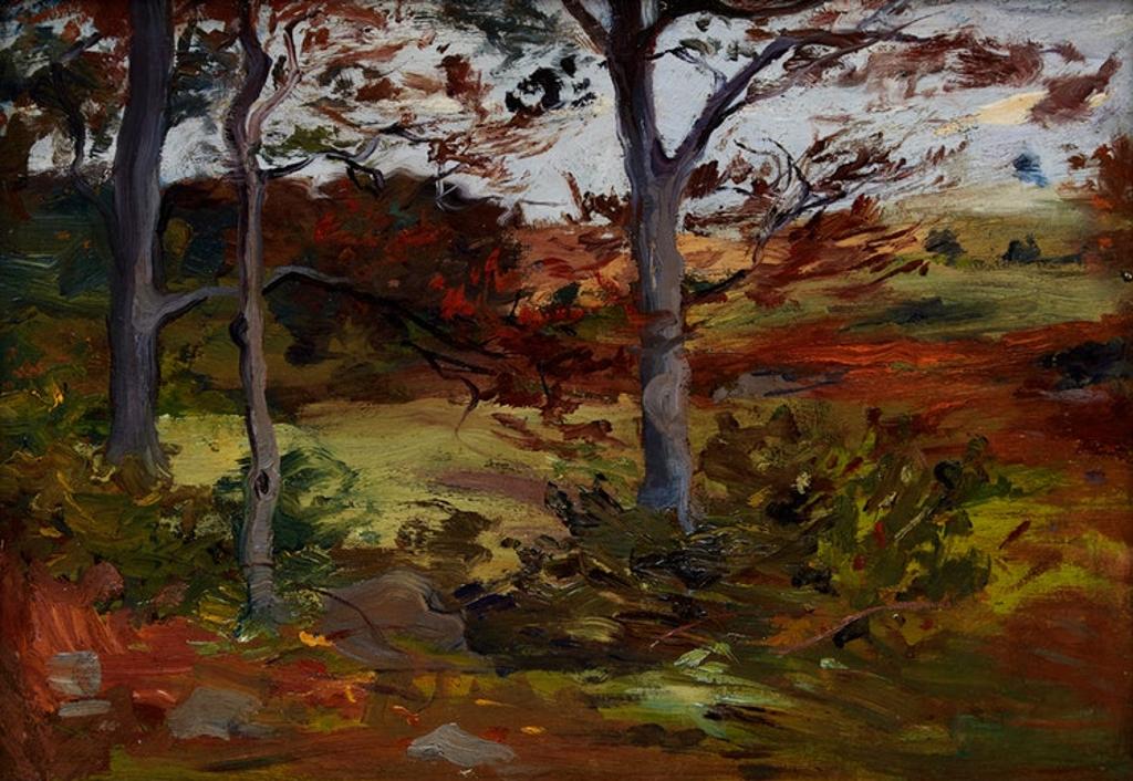 Edmund Montague Morris (1871-1913) - Windy Landscape