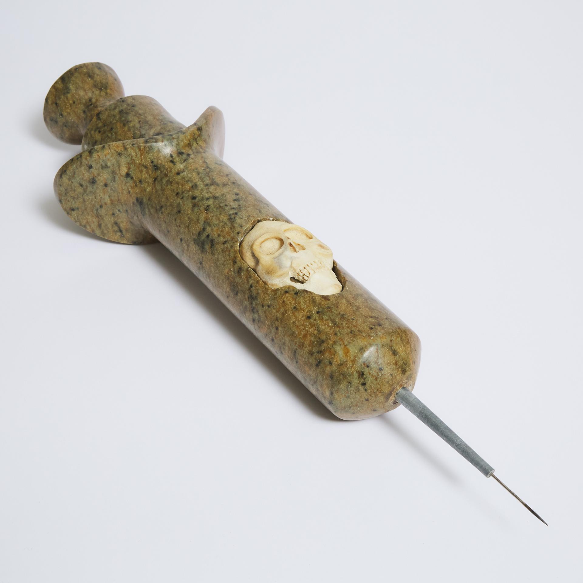 Bill Nasogaluak (1953) - Needle With Skull