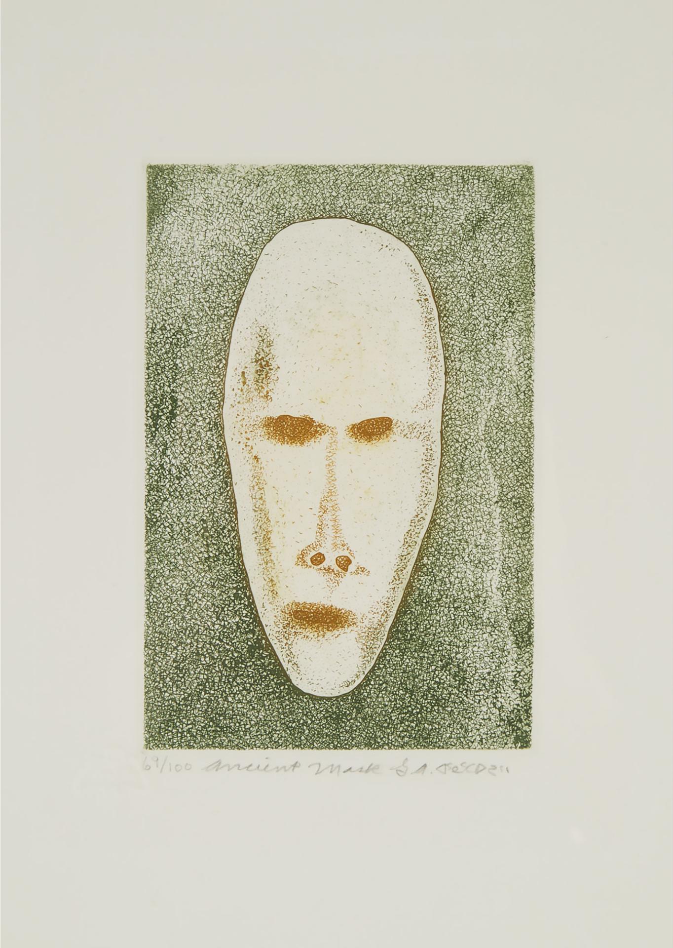 Germaine Arnaktauyok (1946) - Ancient Mask