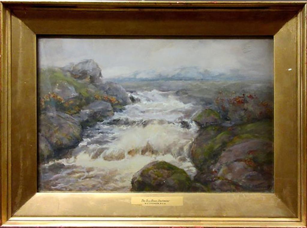 William Edwin Atkinson (1862-1926) - The Tavy River, Dartmoor