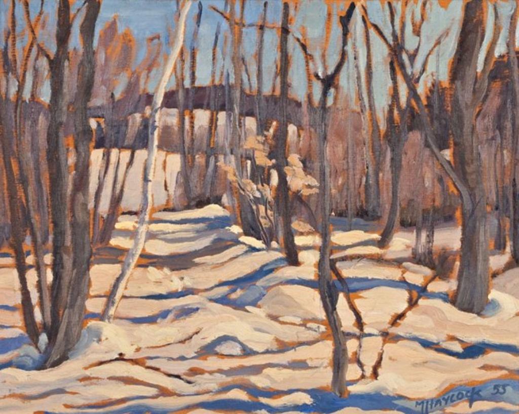 Maurice Hall Haycock (1900-1988) - Wood Interior, Chelsea Quebec