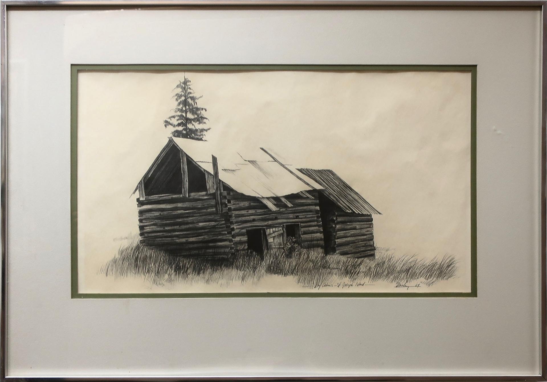 Kenneth (Ken) Edison Danby (1940-2007) - Log Cabins - St. Joseph Island