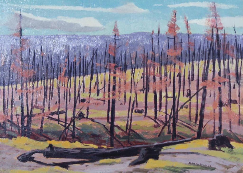 Alan Caswell Collier (1911-1990) - The Chilcotin Burn (Chilcotin Plateau, Near Lees Corner, B.C.)