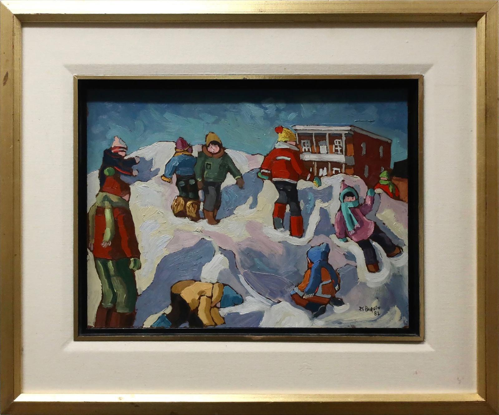 Pauline Thiboudeau Paquin (1952) - Winter Fun