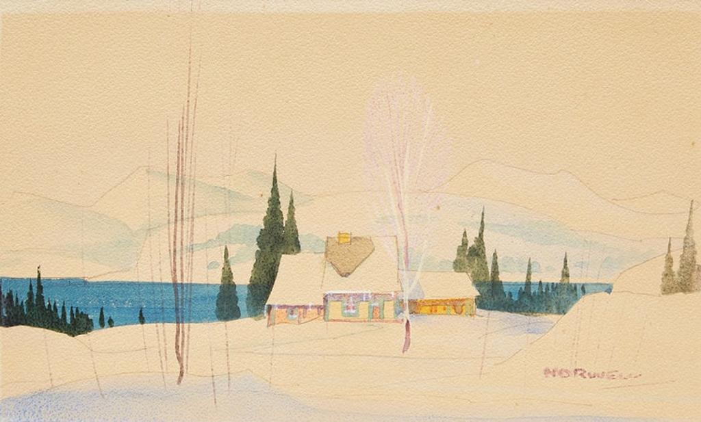 Graham Norble Norwell (1901-1967) - Pair of Winter Landscapes
