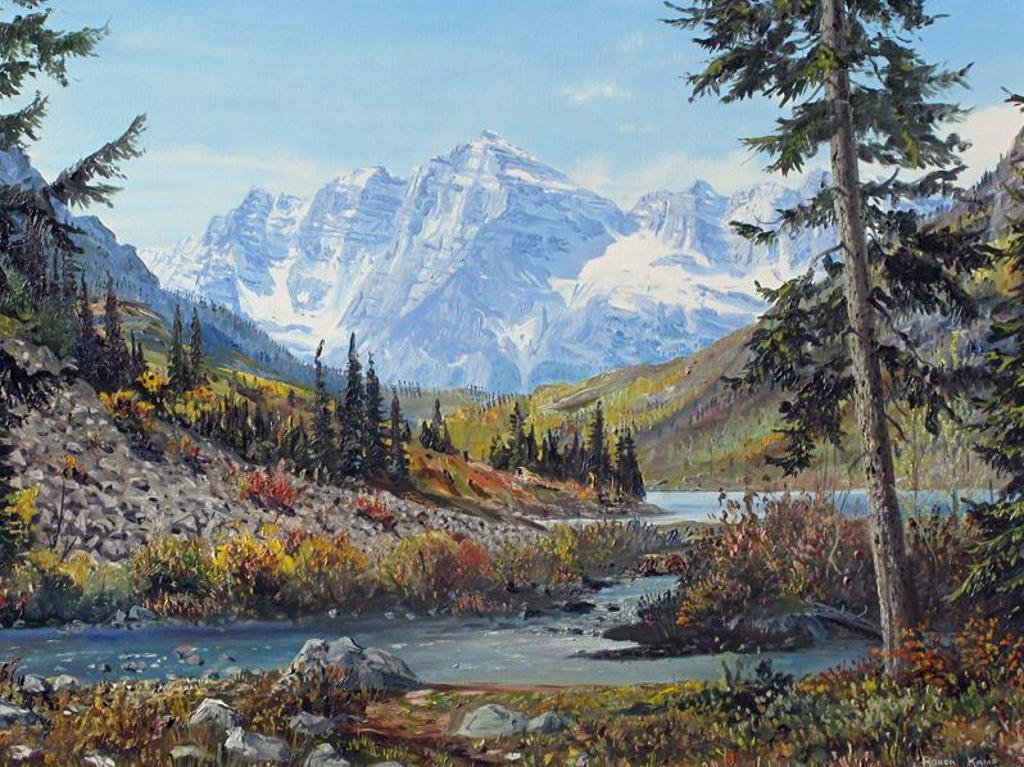 Roger Kamp (1954) - The Maroon Bells; 1987