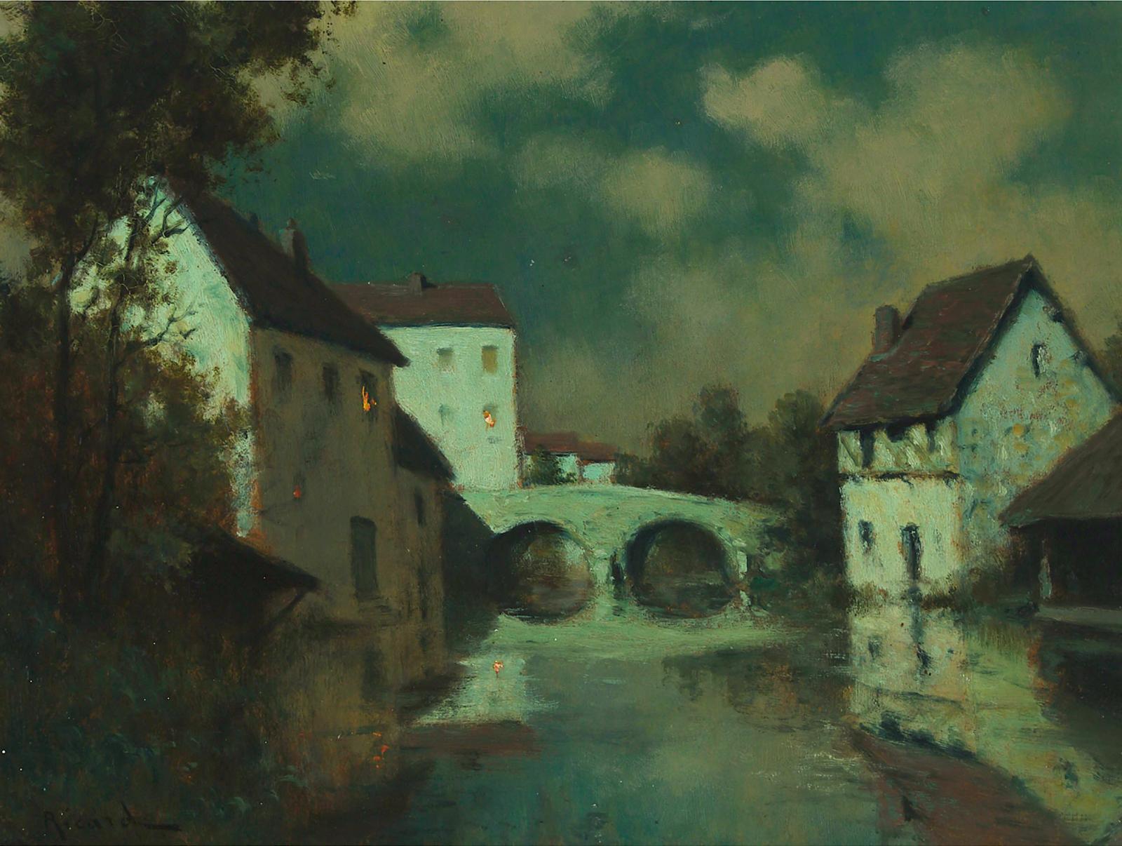 René Ricard (1889-1989) - The Old Bridge
