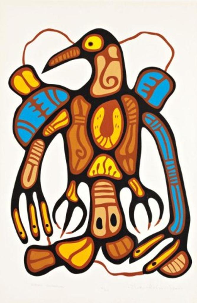 Norval H. Morrisseau (1931-2007) - 19.5 x 13 in
