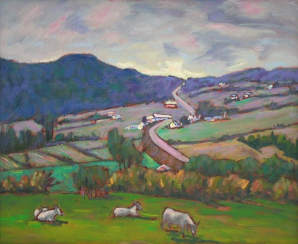 Sylvio Gagnon (1939) - Sheep Grazing