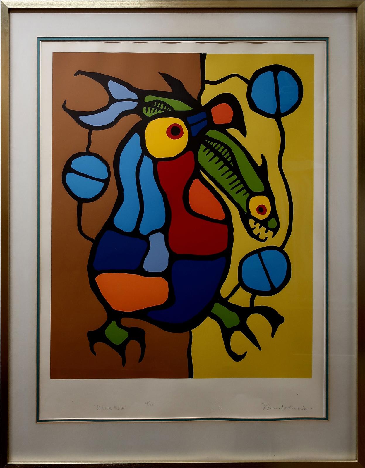 Norval H. Morrisseau (1931-2007) - Spiritual Vision