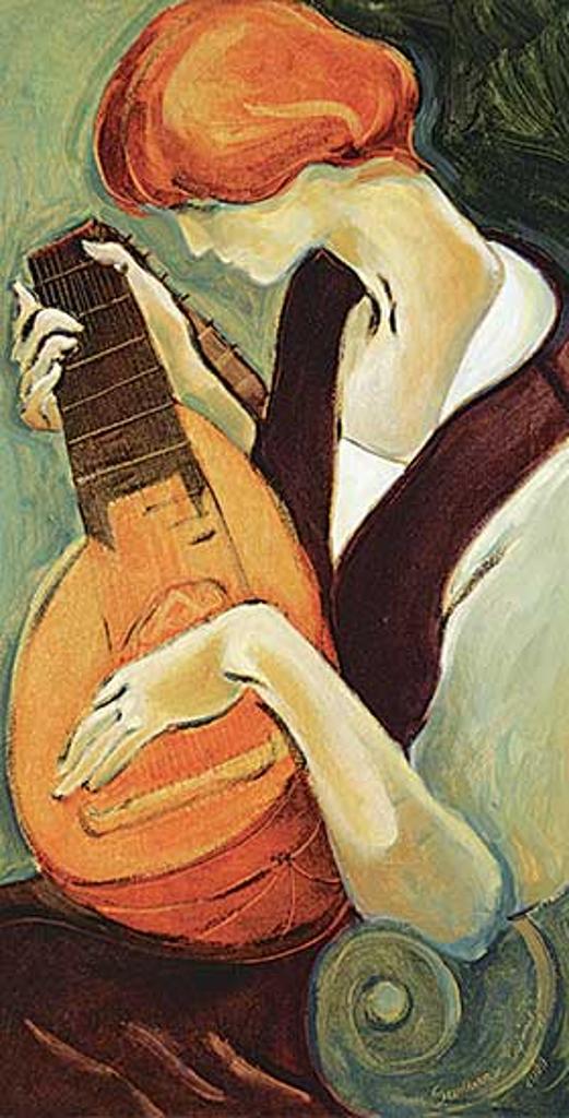 Susana Espinoza (1954) - Lute Player