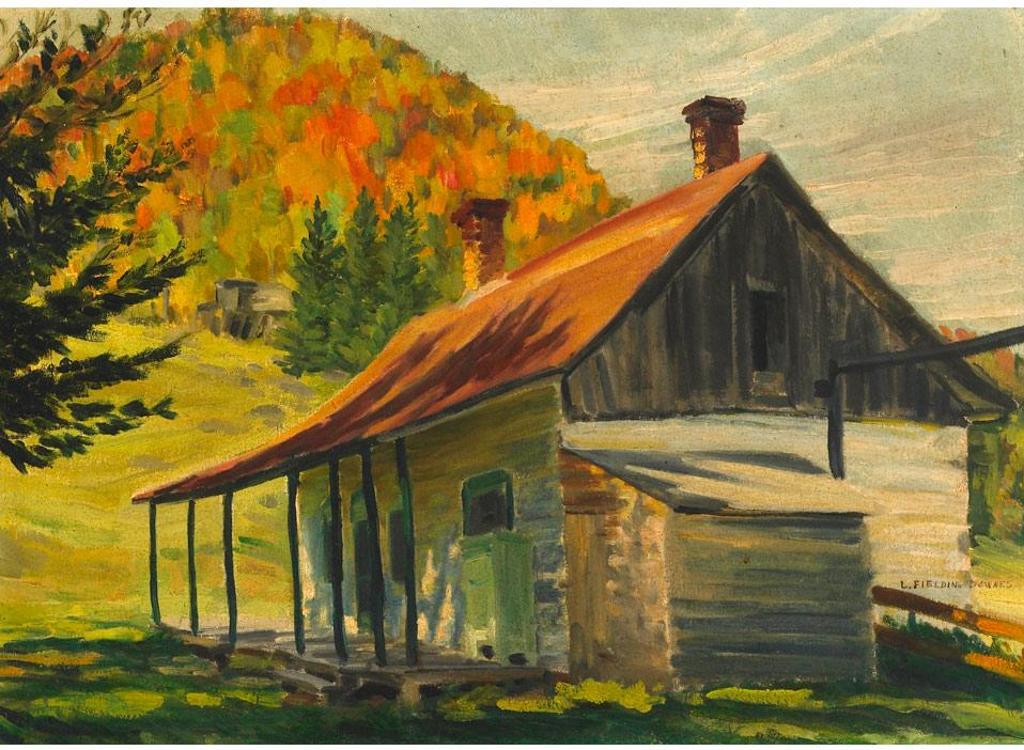 Lionel Fielding Downes (1900-1972) - Farmhouse, Autumn
