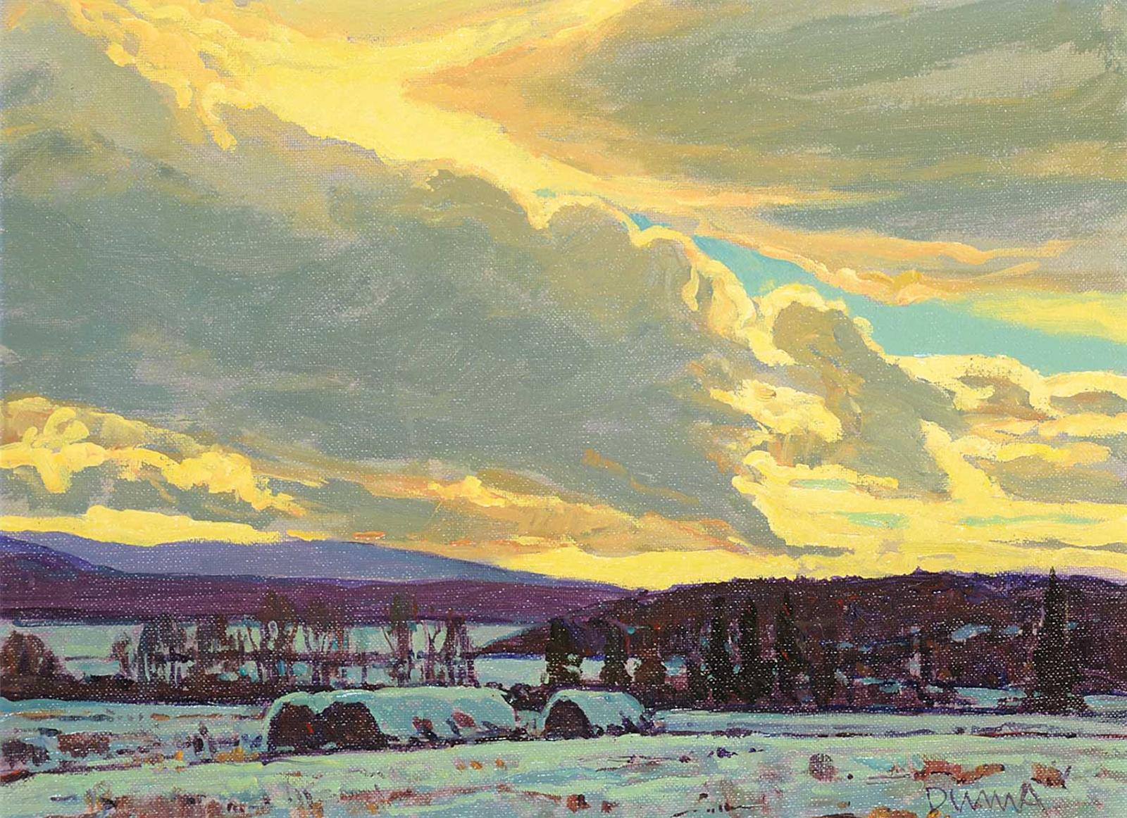 William (Bill) Duma (1936) - Winter Sunset