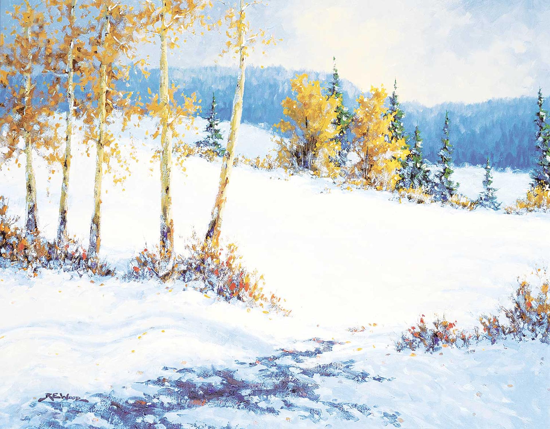 Robert Edward Wood (1919-1980) - Early Snow