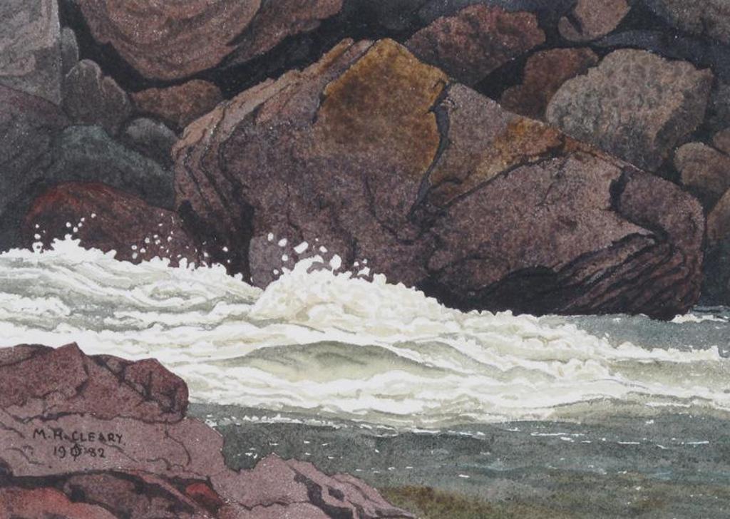 Michael H. Cleary (1930-2013) - Spring Runoff; 1984