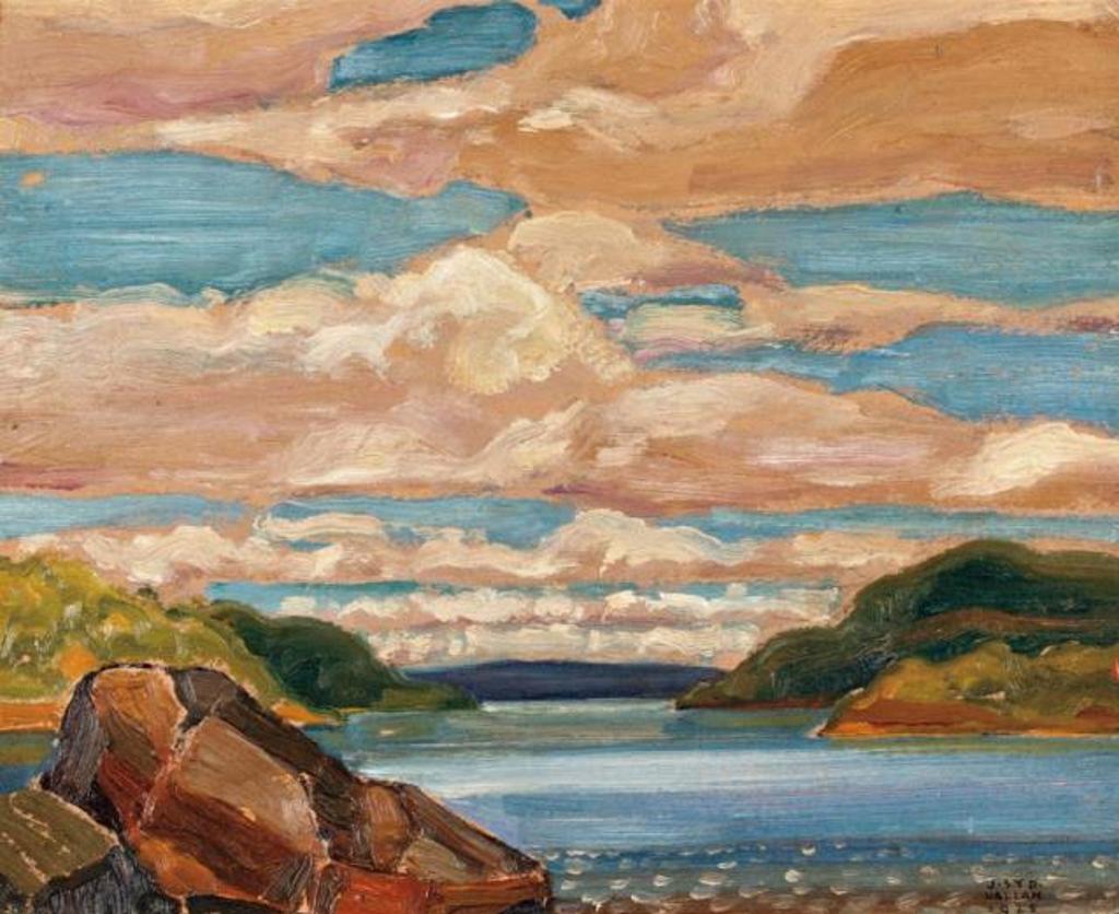 Joseph Sydney Hallam (1899-1953) - Lake of Bays