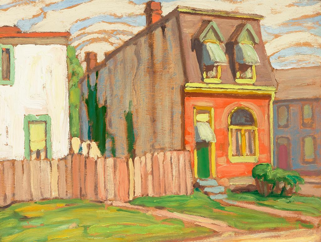 Lawren Stewart Harris (1885-1970) - House, Toronto