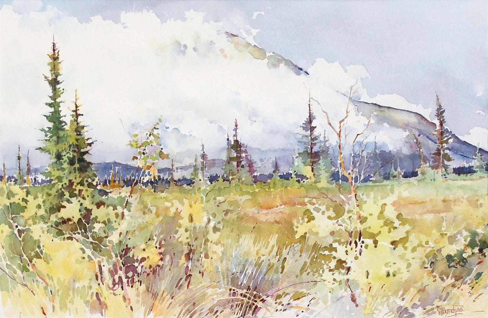 Vojtech (Voita) Matousek (1936-2015) - Untitled, Mountain Meadows; 1988